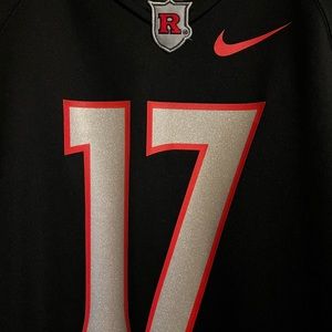 Rutgers Black Alternate Jersey XXL $45